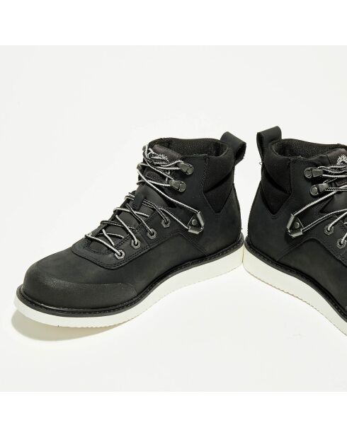 Chukka Boots en Cuir & Textile Newmarket noires
